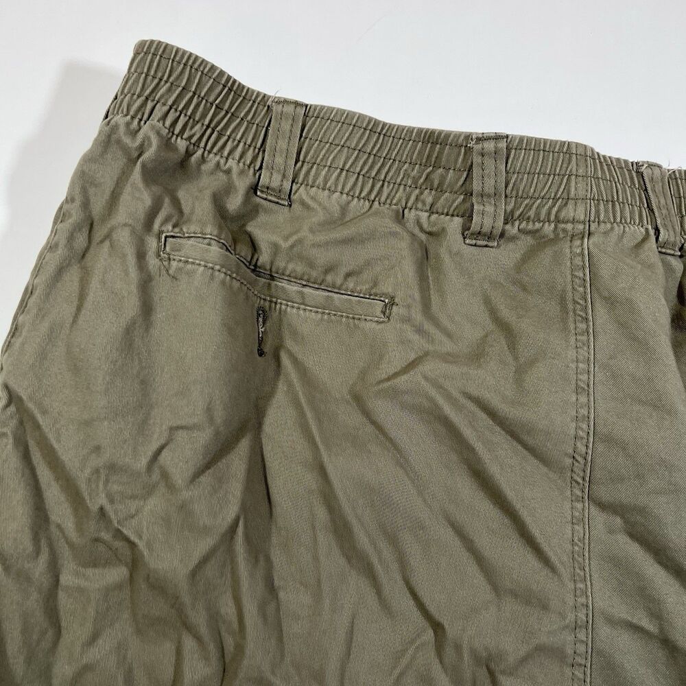 Harbor Bay DXL Elastic Waist 100% Cotton Shorts Men's Big and Tall 2XL - Picture 11 of 14